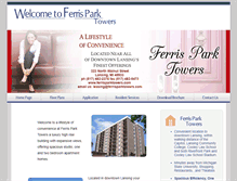 Tablet Screenshot of ferrisparktowers.com